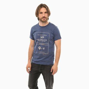 Pepe Jeans pánské modré tričko Cocos - L (539)